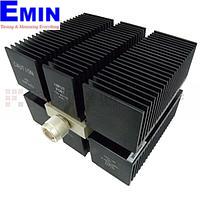 Fairview SA8N150-06 6 dB Fixed Attenuator N Male To N Female Directional Up To 8 GHz Rated To 150 Watts With Black Aluminum Heatsink Body