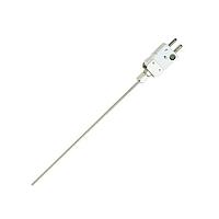 OMEGA CXSS-18G-12-NHX Thermocouple Probes with Standard Size Ceramic Connectors (Thermocouple, E, 650 °C)