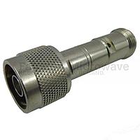 Fairview SA4N75-03 3 dB Fixed Attenuator 75 Ohm N Male To 75 Ohm N Female Up To 3 GHz Rated To 0.25 Watts With Brass Tri-Metal Body