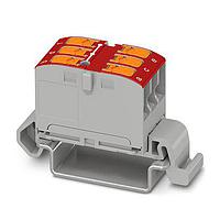 PHOENIX CONTACT 1019528 Distribution Block PTVFIX 6X2,5-NS35A RD