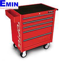 TOPTUL GCAJ0055  - W/5-Drawer Tool Trolley - 157PCS Mechanical Tool Set
