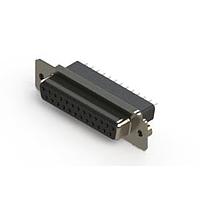 EDAC 628-025-221-052 D-Sub Connectors - Standard Density Vertical Metal Body D-Sub Connector
