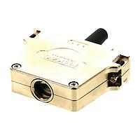 Molex / FCT 172704-0102 Strain Relief Backshell 37P METAL HOOD STRAIGHT CBL OUTLET