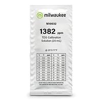 MILWAUKEE M10032B 1382 ppm TDS Calibration Solution Sachets (25 x 20 ml sachet)