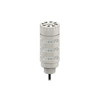Banner Engineering TL50BLGYRAC Tower Lights TL50BL Tower Light, Gray Housing: 3-Color Audible Indicator; Voltage: 12-30 V dc or 24 V ac; Environmental Rating: IP50; Input: Bimodal; Colors: Green Yellow Red; 2 m (6.5 ft) Integral Cable