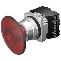 SIEMENS 52PP2GDAB Push-Pull PP2,MTD,XFMR 120V,FULL ILL RED,NO-NC,LED