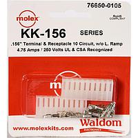 Molex 76650-0105 Connector Kit KK-156 Connector Kit Rec no rmp term 10Ct