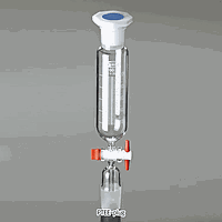 DaiHan GL.167.210.02E Funnel, Drop, Graduated, 24/29-coned, with PTFE Key, 50ml