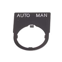 IDEC NWAL-201 Nameplate 22mm AUTO-MAN Nameplate