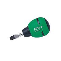 KTC D9M-625 Soft Grip Stubby Screwdriver