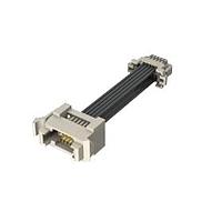 Samtec T1PD-07-28-GF-02.0-A Rectangular Cable Assemblies 1.00 mm Micro Mate(TM) Double Row Panel Mount Discrete Wire Cable Assembly