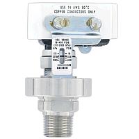 Dwyer A1F-O-SS-1-3 OEM Weatherproof Pressure Switch, 316 SS, 15 A for Pumps & Motors (Gauge, 225 psi, NPT Male and Female, 1/2 in x 1/4 in)