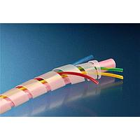 Alpha Wire SW51 BK005 Spiral Wraps 0.25 [1/4] inch Expanded I.D. Spiral Wrap PVC, 100 ft Spool - Black