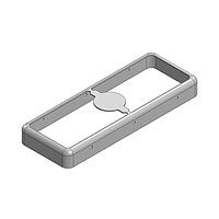 Masach Tech MS466-10F-NS EMI/RFI Shield Frame, Two-Piece 46.6 x 17.3 x 5mm Two-piece Drawn-Seamless RF Shield/EMI Shield FRAME (Nickel-Silver)