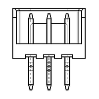 Molex 502603-0470 Pin Header 2.0 W/B Wafer STR 4Ckt