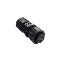 Amphenol LTW BD-05BFFA-LL6001 Standard Circular Connector Ceres, Standard Size, Plastic, 5A, 05 pins, Female Connector, Female Contact, Straight, 2 Points Lock, Solder, Field Installable, F3.5 - F6.5mm, IP66