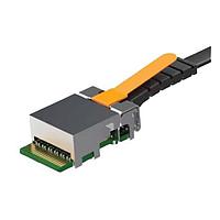 Samtec ETUO-T12-10-017-0-1-1-7-0A Fiber Optic Cable Assemblies FireFly(TM) Extended Temperature Active Optical Micro Flyover(R) Cable Assembly