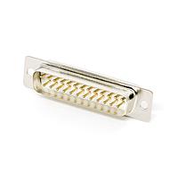 AIM-Cambridge / Cinch Connectivity Solutions 40-9725M Plug 25 POS. SOLDER MALE GOLD PLTD. CONTACTS