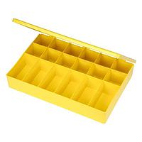 Flambeau M818 Multiple Compartment 18-Compartment Box 12 3/4" x 8 1/2" x 2 1/8" (32.39 x 21.59 x 5.40 cm)