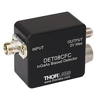 THORLABS DET08CFC High-Speed Fiber-Coupled Detectors (5 GHz, 800 - 1700 nm, 8-32 Tap)