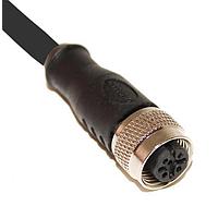 Mueller C4C24M002 Sensor Cables / Actuator Cables CORDSET 3P ST FM TO OPEN 24AWG 2M