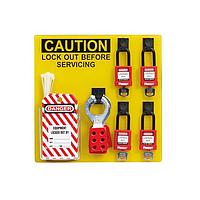 Panduit PSL-4SWCA Lockout Station Lockout Station With Components, 4 perso