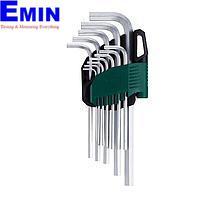 SATA 09108 12PC. LONG ARM SET (S.A.E.) (SAE) (1/16-3/8 inch)