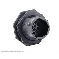 Eaton Souriau-Sunbank UTSX71412P Receptacles Jam nut receptacle, without backshell, for 12 male contacts, IP68/69K