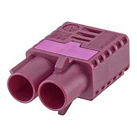 Rosenberger 59Z120-C00D Accessories Plastic housing Plug Straight D BViolet
