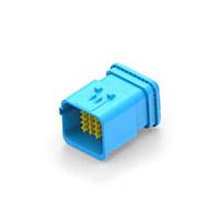 DEUTSCH - TE Connectivity 2350891-4 Hybrid Connector 20POS,HYBRID,PIN HSG ASSY,SLD,COD D