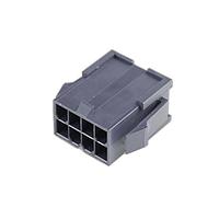 Molex 46993-0810 Plug Housing MiniFitJr Plg Dual Row Glow Wire 8Ckt