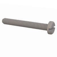 Essentra Components 010632P112 Pan Slotted Pan Slotted Screw, #6-32 Thread, 1 1/8 Lg