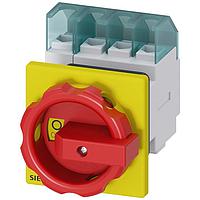 SIEMENS 3LD22541TL53 Rotary DISC SW 32A ROT HDL 1HOLE R/Y 4P