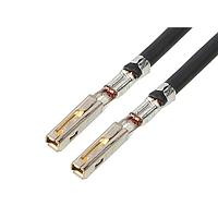 Molex 216300-1224 Pre-Crimped Lead MX150 F-F 300MM 14 AWG LEADS BK Au