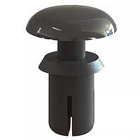 Essentra Components SRVO-2642B Snap Rivet Snap Rivet,Black.079 in-.118 inHold