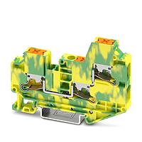 PHOENIX CONTACT 1329507 Ground Terminal Block XTV 6-TWIN-PE