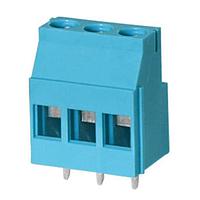 Same Sky (formerly CUI Devices) TB010-508-22BE Fixed Terminal Blocks Terminal block, screw type, 5.08 , horizontal, 22 poles, CUI Blue, slotted screw, PCB mount
