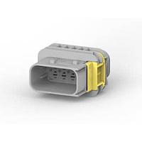 AMP Connectors - TE Connectivity 2-1564522-1 Housings 8POS, TAB 2.8X0.8, TAB HSG, ASSY