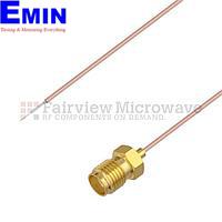 Fairview FMCA1185 Test Probe Pigtail SMA Female to Stripped Lead Cable .034 Coax and RoHS Compliant