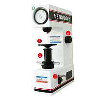 METROLOGY RHT-9000M MANUAL ROCKWELL HARDNESS TESTER (588N (60kg), 980N (100kg), 1471N (150kg))