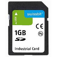 Swissbit SFSD1024L1BN1WI-I-DE-111-STD SD Cards Industrial SD Card, S-250, 1 GB, SLC Flash, -40C to +85C