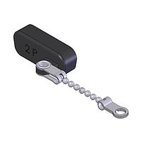 Molex / FCT 173112-0579 Dust Cap DUST CAP S2 PLSTC PLG W/CHAIN ANTI