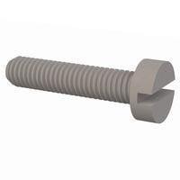 Essentra Components 50M030050D014 Machine Screw Cheese Slotted Screw, M3 X .5 Thread, 14mm Lg