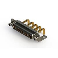 EDAC 630-5W5-250-2NE Mixed Contact D-Sub Connectors Right-angle Power Combo D-Sub Connector