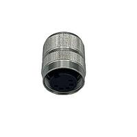 NorComp 878-006-203RLS1 Connectors FML M16 Circular Connector Cable Mount A Code 6 Pin IP67 Straight Solder Cup