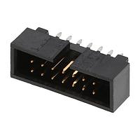 Molex 70246-1402 Shrouded 2.54mm CGrid Hdr Shr d /Slt .76AuLF 14Ckt