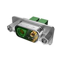 Amphenol FCI DBV5W5P80C5M40LF Mixed Contact D-Sub Connectors 5W5 PIN RA SOLDER SHELL SIZE B 40A