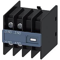 SIEMENS 3RH29114HA20 Control Switches AUX. SWITCH 2NO FOR S0 RING LUG