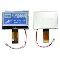 Newhaven Display NHD-C12865BR-FSW-GBW Graphic LCD Modules 128 X 65 STN-Gray 66.3 x 49.8 x 5.9
