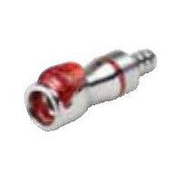 Wakefield Thermal LP6C-38-SAE-F-R Connectors Liquid Connector, 3/8" Thread, SAE, Valved, In-Line Body, Female